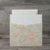 Ivory and White Laser Cut Wedding Invitation Pocket